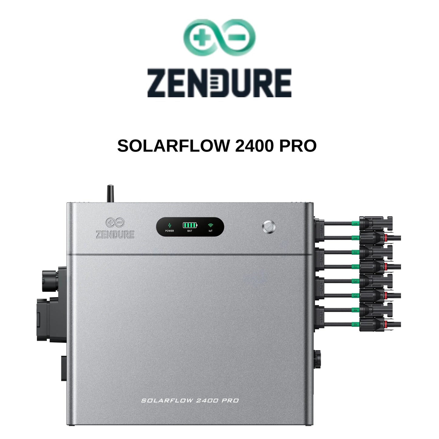 Zendure SolarFlow 2400 Pro Stromspeicher 2,4 kWh – Intelligenter Balkonkraftwerk Speicher