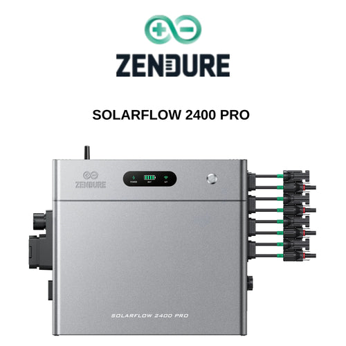 Zendure SolarFlow 2400 Pro Stromspeicher 2,4 kWh – Intelligenter Balkonkraftwerk Speicher
