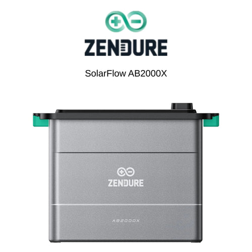 Zendure SolarFlow AB2000X Erweiterungsakku 1920Wh – LiFePO4 Balkonkraftwerk Speicher, modular & IP65