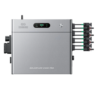 Zendure SolarFlow 2400 Pro Stromspeicher 2,4 kWh – Intelligenter Balkonkraftwerk Speicher Zendure
