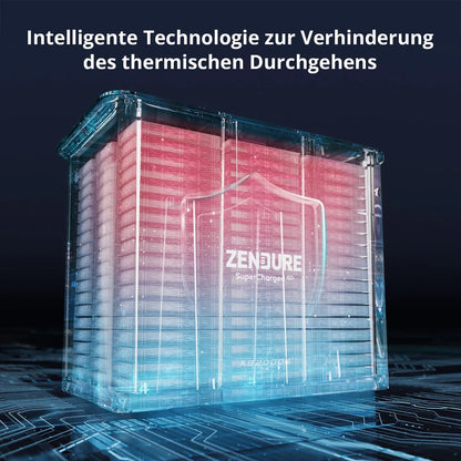 Zendure SolarFlow AB2000X Erweiterungsakku 1920Wh – LiFePO4 Balkonkraftwerk Speicher, modular & IP65