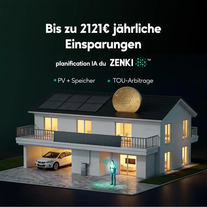 Zendure SolarFlow 2400 Pro Stromspeicher 2,4 kWh – Intelligenter Balkonkraftwerk Speicher