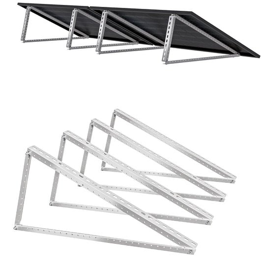 Solarmodul Halterung Solarpanel Halterung für Garten/Flachdach/Fassade für 2 Solarmodule 0% MwSt. gem. § 12 Abs. 3 UStG