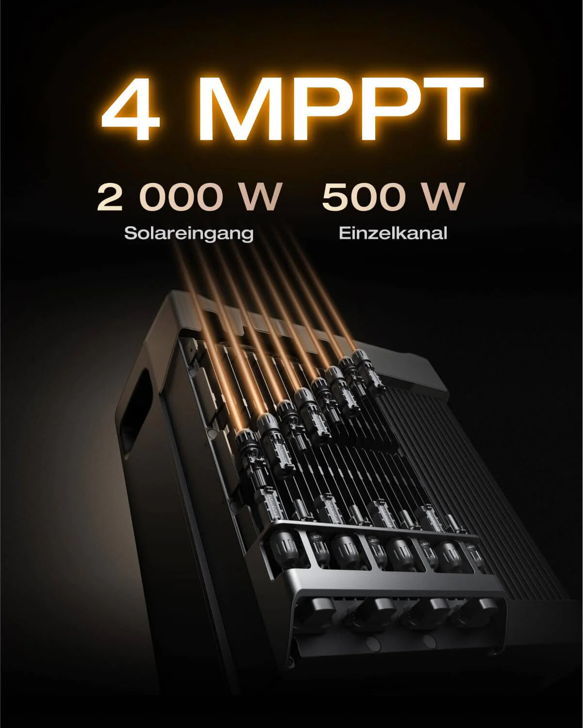 EcoFlow STREAM Ultra X Balkonkraftwerk Speicher 3,84 kWh – 2300W Solar Speicher Plug & Play für maximale Unabhängigkeit