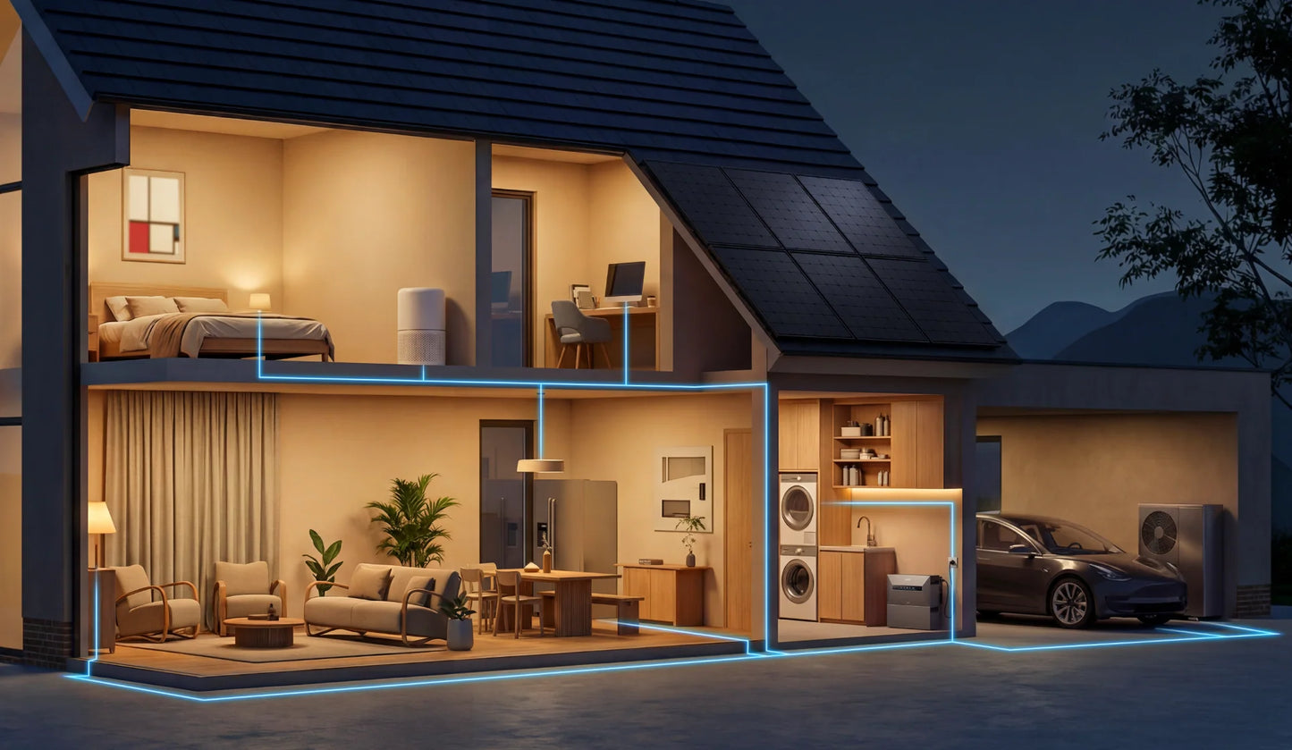 Anker SOLIX Solarbank Max AC 7 kWh Heimspeicher – 3,5 kW AC Speicher mit Notstromfunktion – 0% MwSt.