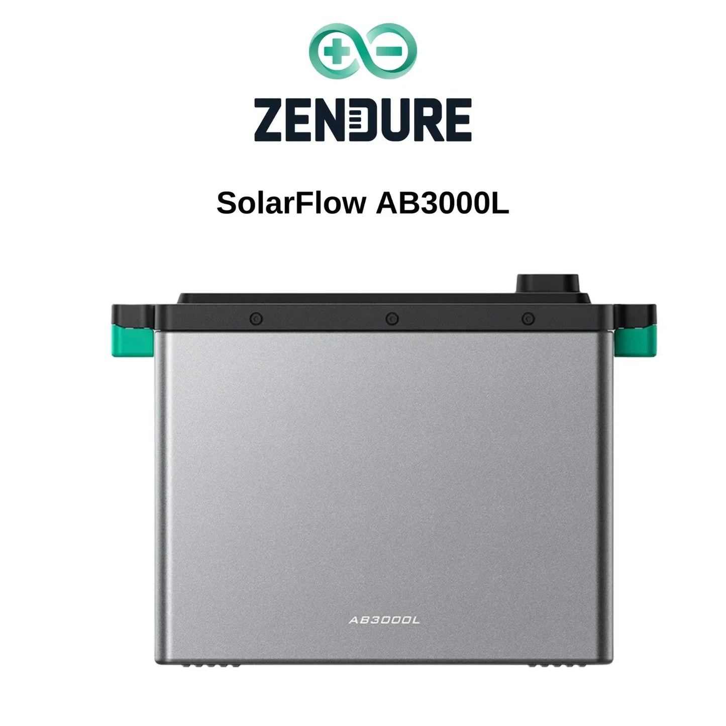 Zendure SolarFlow AB3000L Erweiterungsakku 2880Wh – Balkonkraftwerk Speicher LiFePO4 48V | PV Stromspeicher Erweiterung - 0% MwSt. (gem. § 12 Abs. 3 UStG) Zendure